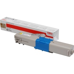 OKI Toner C301/C321/MC332/MC342 1500/oldal, sárga
