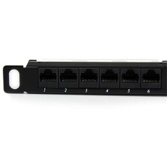 StarTech 24 portos 1U 19" RJ45 Patch Panel