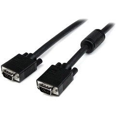 StarTech VGA M/M video jelkábel 2m árnyékolt fekete