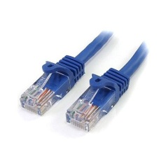StarTech RJ45 CAT5e UTP -> RJ45 CAT5e UTP M/M adatkábel 3m kék