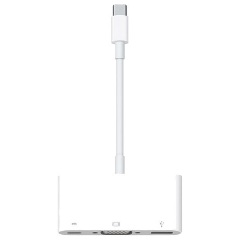 Apple Multiport USB-C -> VGA USB-C USB-A 2.0 M/F adapter fehér