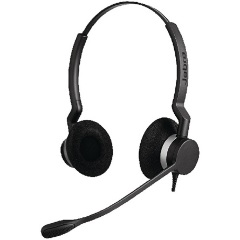 Jabra BIZ 2300 Duo fejhallgató headset fekete