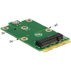 Delock Mini PCI Express -> M.2 NGFF M/F adapter