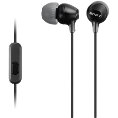 Sony MDREX15APB Android/iPhone fülhallgató headset fekete