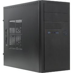 Chieftec HT-01B-OP táp nélküli mATX számítógépház fekete