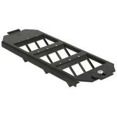 Delock 9 portos keystone szerelőpanel padlódobozhoz fekete