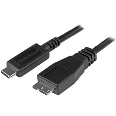 StarTech -> USB-B 3.1 micro M/M adatkábel 1m fekete 10Gbps