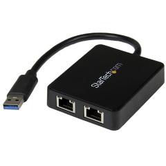 StarTech USB3.0 10/100/1000Mbps hálózati adapter Dual port