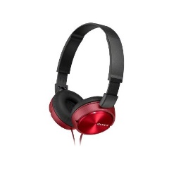 Sony MDRZX310R fejhallgató piros