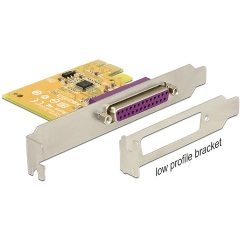 Delock PCI-E x1 párhuzamos port IO vezérlő