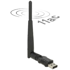 Delock USB2.0 433Mbps Wi-Fi adapter