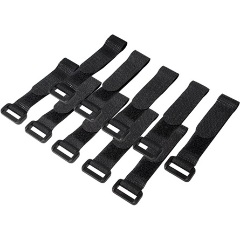LogiLink 150x20mm kábelkötegelő szíj szett fekete 10db