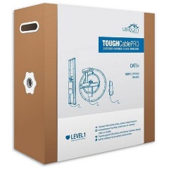 Ubiquiti TOUGHCable Pro Cat5e, 24 AWG, Outdoor Shielded, Gray,  (rendelési egység 305*1m)