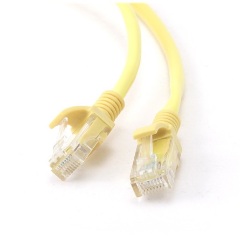 Gembird RJ45 CAT6 UTP -> RJ45 CAT6 UTP M/M adatkábel 5m sárga