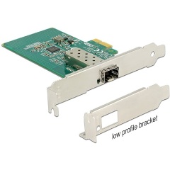 Delock i210 1Gb/s PCIe x1 SFP hálózati adapter low profile