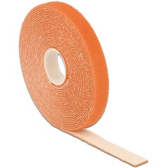 Delock 5mx13mm tépőzáras kábelkötegelő narancssárga