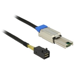 Delock SAS mini SFF-8088  -> SAS mni SFF-8643 M/M adatkábel 1m