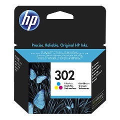 HP F6U65AE (302) tintapatron tri-color