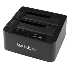 StarTech Hard Drive Duplicator 2.5/3.5" SATA USB3.0 eSATA dokkoló fast-speed duplication