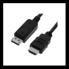 OEM Displayport -> HDMI M/M video jelkábel 2m