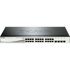 D-Link DGS-1210-28MP Smart+ PoE rack switch