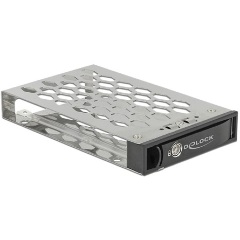 Delock Mobil rack bemeneti tálca 1 x 2.5”-os SATA / SAS HDD / SSD -hez a 47228 mobil rack esetén