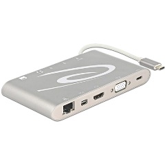 Delock USB Type-C 3.1-es dokkolóállomás, 4K