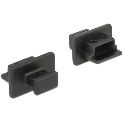 Delock Porvédo USB 2.0 Mini-B típusú kimenethez fogantyúval 10 db fekete
