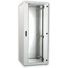 Conteg RI7-27-60/100-B 27U 19" álló rack szekrény szürke