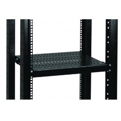 Conteg polc  19" fix 750mm 100kg-ig