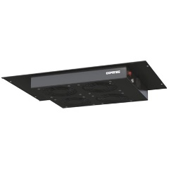 Conteg ventilátor panel + keret 19" 4-es termosztáttal