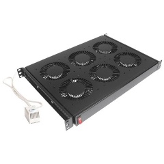 Conteg ventilátor panel 4 ventillátorral 19"