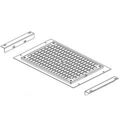 Conteg ventilátor keret VER-031F-B