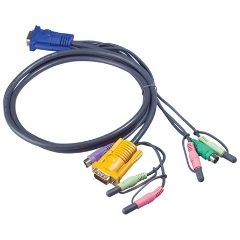 Aten PS/2 VGA KVM kábel 1.8m