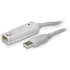 Aten USB-A 2.0 - USB-A 2.0 adatkábel hosszabbító 12m