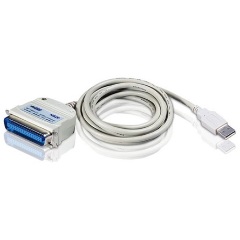 Aten USB-A 2.0 -> Parallel IEEE-1284 M/F adatkábel 1.8m