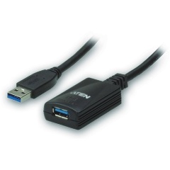 Aten USB-A 2.0 - USB-A 2.0 adatkábel hosszabbító 5m