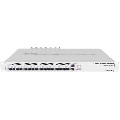 MikroTik, Cloud Router Switch CRS317, 16SFP+, 1GbE management