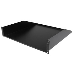 StarTech 2U rack polc fekete