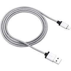 Canyon Charge & Sync MFI Lightning -> USB-A 2.0 M/M adatkábel 1m szürke