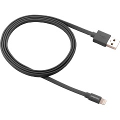 Canyon Charge & Sync MFI Lightning -> USB-A 2.0 M/M adatkábel 1m szürke