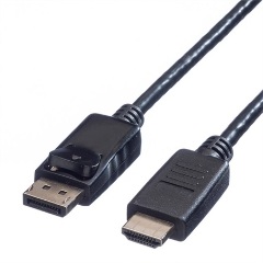 OEM Displayport -> HDMI M/M video jelkábel 1.5m