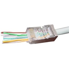 Gembird RJ45 FTP 8P8C csatlakozó dugó 8P8C, 10db