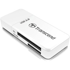 Transcend RDF5 USB3.0 SD/microSD kártyaolvasó fehér