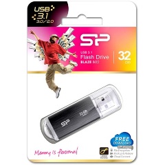 Silicon Power 32GB Blaze B20 USB 3.2 Gen 1 pendrive BOX fekete