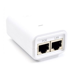 Ubiquiti U-POE-af 1Gb/s Ethernet PoE adapter 15W