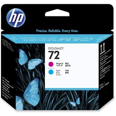 HP 72 nyomtatófej magenta + ciánkék
