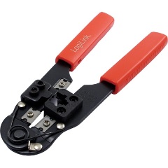 LogiLink RJ45 krimpelőfogó fekete-piros