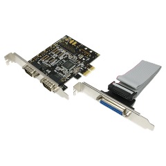 Logilink PCI Express Card, 2 Serial ports& 1 Parallel port