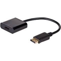 Akyga AK-AD-11 Displayport -> HDMI M/F adapter 0.1m fekete